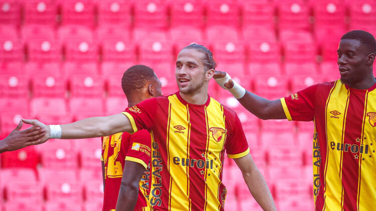 Göztepe'de Arda Okan nazar boncuğu: Performansıyla göz dolduruyor