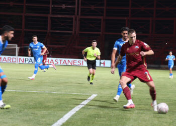 Mardin 1969 Spor, konuk ettiği Bodrum FK'yı 1-0 yenmeyi başardı