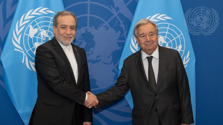 BM Genel Sekreteri Guterres, İran Dışişleri Bakanı Arakçi ile görüştü: Diplomasi ve müzakere çağrısı yaptı