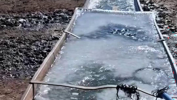 Kars’ta kış erken geldi: Eylül ayında sular buz tuttu