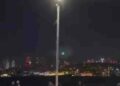 Üsküdar'da sahilde alkol içenlere polis dronundan uyarı