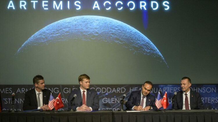 Türkiye, Artemis Anlaşmaları’nı imzalayan 71’inci ülke oldu