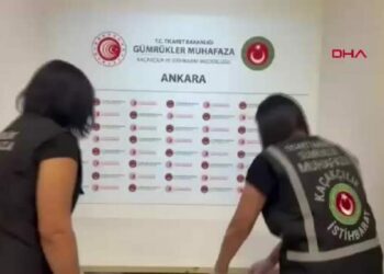Ankara Esenboğa Havalimanı’nda 31 kilo 620 gram metamfetamin ele geçirildi