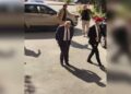 Alihan Kuriş suç örgütü soruşturması kapsamında, eski Bakan Şahin ifade vermek için Ankara Adliyesi'ne geldi