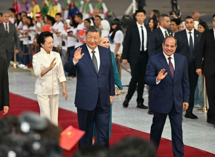 Çin Devlet Başkanı Şi Cinping, Mısır’da