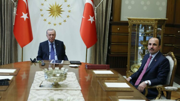 Cumhurbaşkanı Erdoğan, Dünya Belediyeler Birliği Başkanı Altay'ı kabul etti