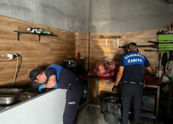 Gaziantep’te 500 kilo ciğer ve et imha edildi, işletme mühürlendi