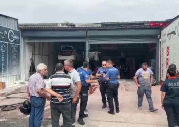 Edirne’de otomobil tamirhanesinde patlama; 1’i ağır, 2 yaralı
