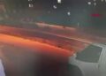 Otomobilin çarptığı çocuk ağır yaralandı; kaza kamerada