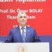 Bakan Bolat: Yıllıklandırılmış ihracatımız Cumhuriyet tarihimizin en yükseği oldu