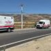 Hafif ticari araç beton duvara çarptı; 1’i ağır, 3 yaralı