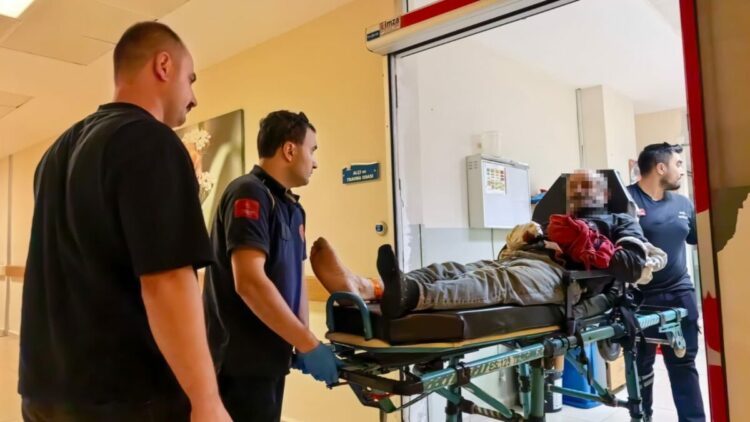 Tomruğa zincir bağlarken elleri sıkışan işçinin 6 parmağı koptu