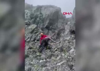 Rize'de yaylada kaybolup mahsur kalan Avusturyalı turisti ekipler kurtardı