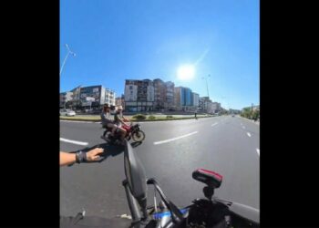 Motosikletle polisten kaçmaya çalışan sürücüye 390 bin TL ceza