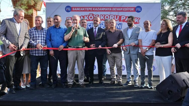 Sancaktepe’de Paşaköy Koru Parkı açıldı