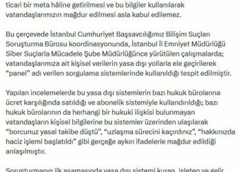 Kişisel verileri yasa dışı kullanan 31 avukata gözaltı kararı