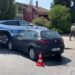 Polis aracıyla otomobil çarpıştı; 2 yaralı