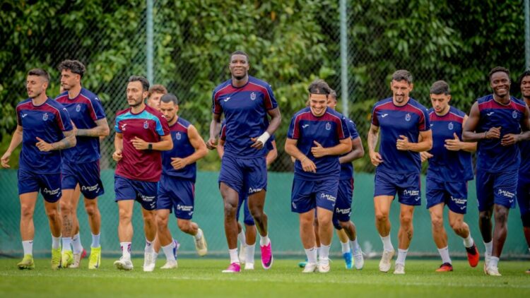 Trabzonspor’da Gençlerbirliği maçının hazırlıkları sürüyor