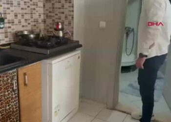31 yıl hapis cezasıyla aranıyordu, bulaşık makinesinde saklanırken yakalandı