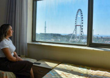 Deniz manzaralı, 5 yıldızlı otel konforlu yurt