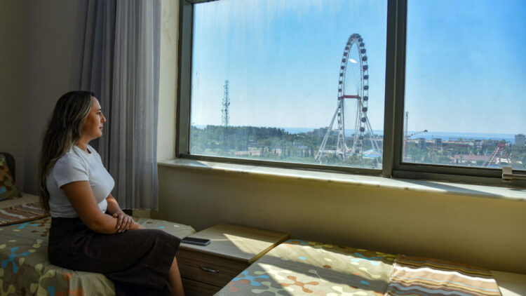 Deniz manzaralı, 5 yıldızlı otel konforlu yurt