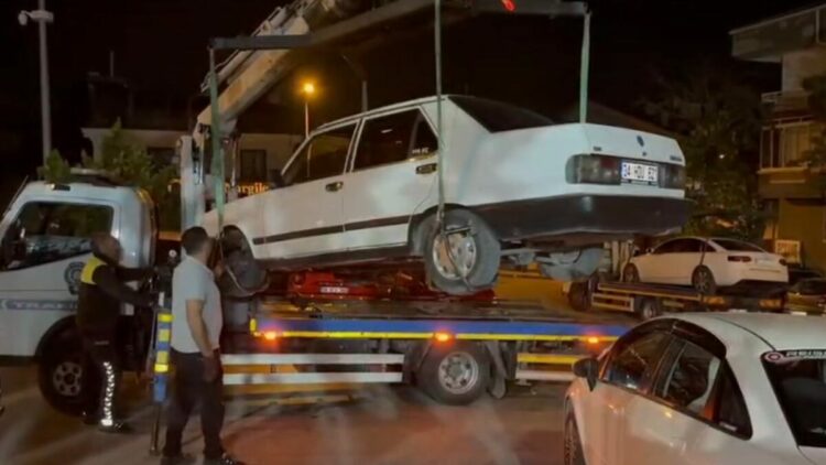 Trafikte drift ve makas atan 3 sürücüye 149 bin lira idari ceza