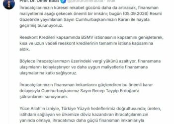 Reeskont kredilerinde BSMV istisnasının kapsamı genişletildi