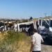 Kırşehir'de TIR devrildi: 4 büyükbaş hayvan öldü
