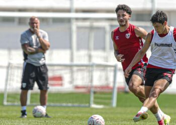 Samsunspor, Kocaelispor maçı hazırlıklarını tamamladı
