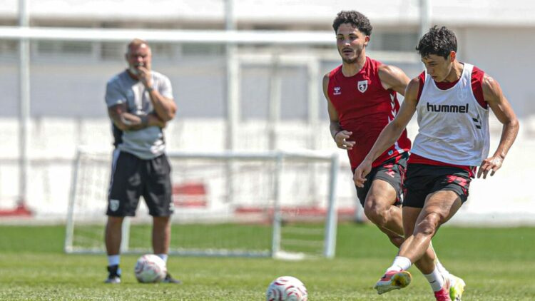 Samsunspor, Kocaelispor maçı hazırlıklarını tamamladı