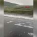 Çıldır karayolu beyaza büründü