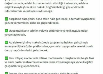 Bakan Gürlek: Reformlarımızı kararlılıkla sürdüreceğiz