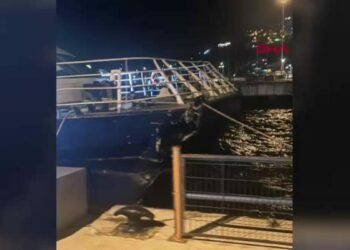 Mudanya'da İDO deniz otobüsü iskeleye çarptı / Metin ve görüntü eklendi
