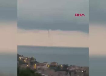 Amasra'da hortum görüldü