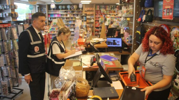 Ordu’da kırtasiye denetimi; 1080 firmada inceleme yapıldı