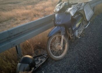 Kayseri’de bariyerlere çarpan motosikletin sürücüsü öldü