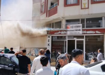 Mardin’de diş kliniğinde yangın