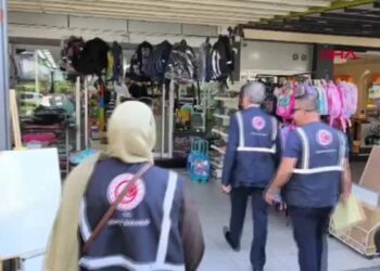 Mersin'de kırtasiye denetimi