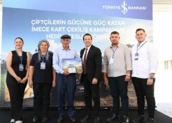 İmece Kart çekilişinde kazanan çiftçilere ödülleri teslim edildi