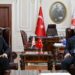 Bakanlar Gürlek ve Güler, KKTC Başbakanı Üstel ile bir araya geldi