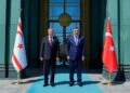 Cumhurbaşkanı Yardımcısı Yılmaz, KKTC Başkanı Üstel ile görüştü