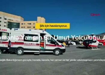 Muhammed bebek, hava ambulansıyla Malatya’ya sevk edildi