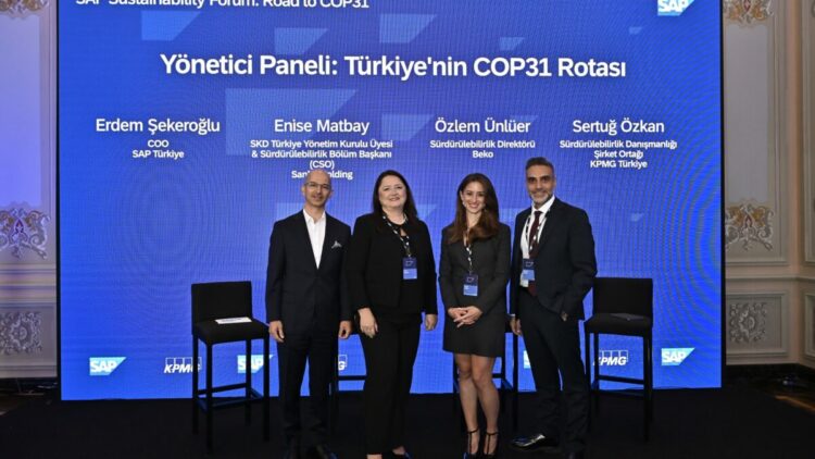 COP31 öncesi şirketlerin sürdürülebilirlik yol haritası SAP Forumu’nda ele alındı