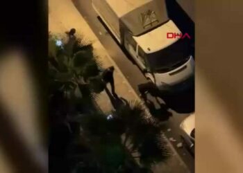 Tartıştıkları kadını darbettiler