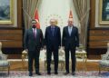 Cumhurbaşkanı Erdoğan, Irak Meclis Başkanı Halbusi'yi kabul etti