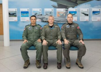 Eurofighter pilotlarının uçuş eğitimi başladı