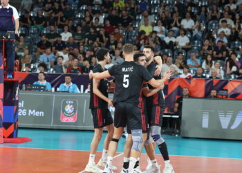 A Milli Erkek Voleybol Takımı, Almanya'ya 3-1 mağlup oldu
