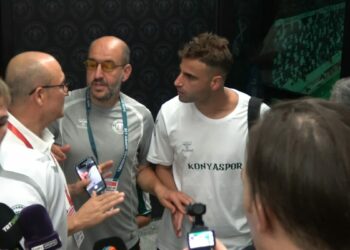 Deniz Türüç, TFF Temsilcisiyle tartıştı