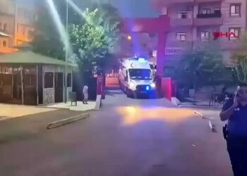 Kaldırıma çıkan otomobilin çarptığı 3 çocuk yaralandı