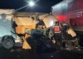 Tekirdağ'da minibüs, TIR'a arkadan çarptı; 1 ölü, 1 yaralı